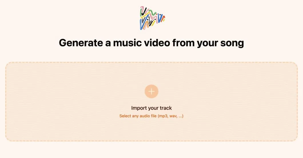AI Music Video Generator screenshot