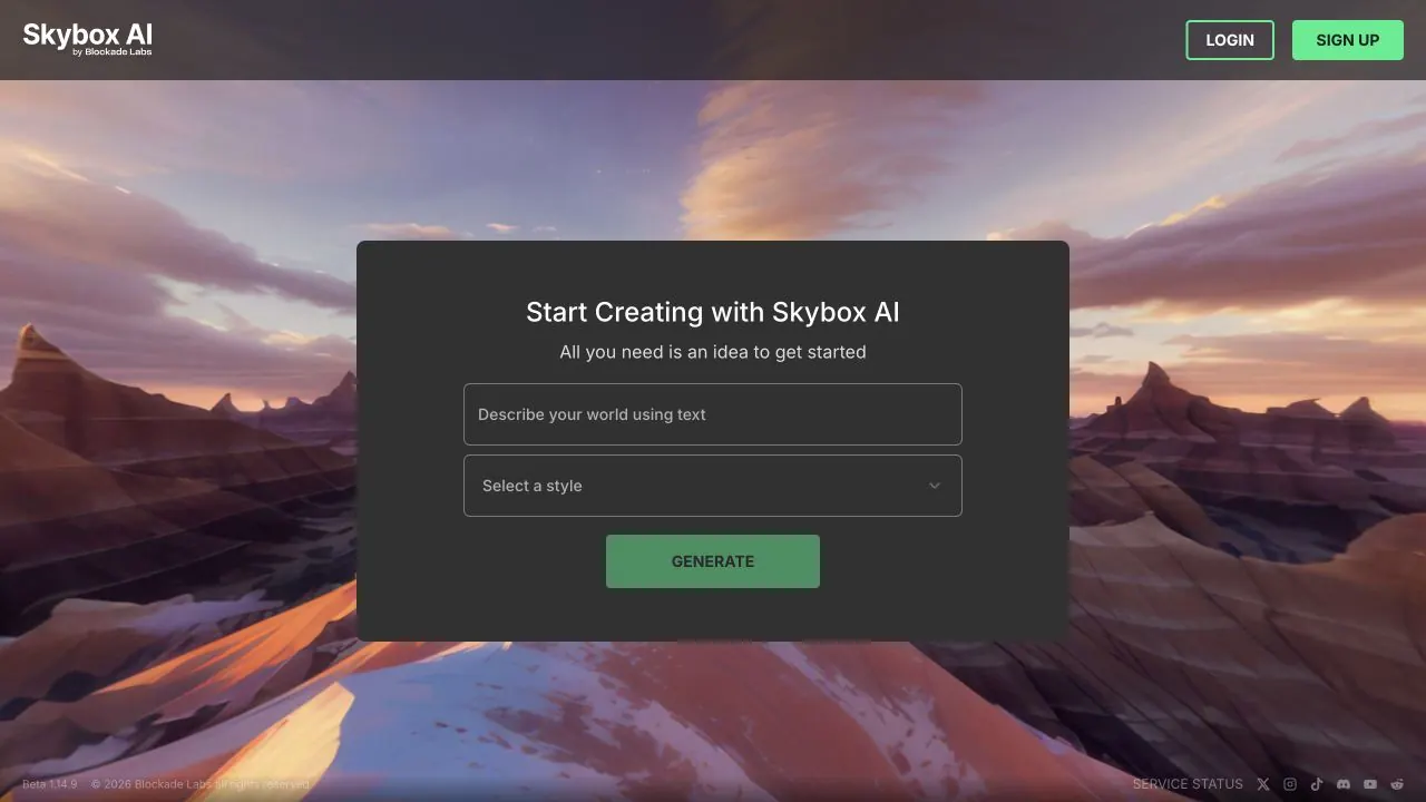 Blendbox AI screenshot