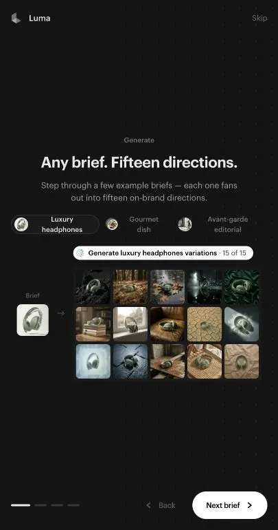 Luma screenshot
