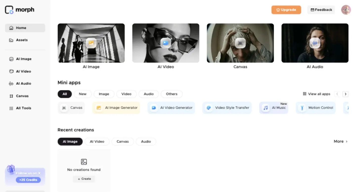 Morph Studio screenshot